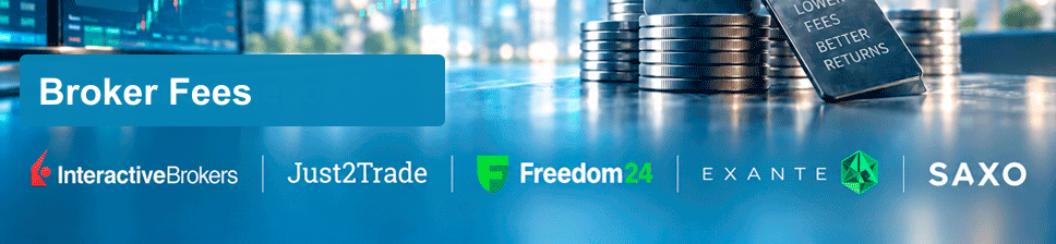 International broker fee comparison